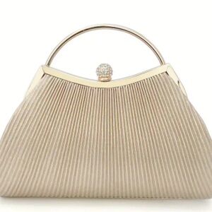 Elegant Gold Evening Clutch